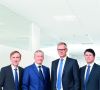 Der Withwein-Vorstand setzt sich zum 1. Januar 2022 neu zusammen (v.l.): Thomas Kraus (Vertrieb), Marcus Wirthwein (Sprecher), Holm Riepenhausen (Technik) und Dr. Ralf Zander (Finanzen).