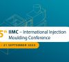 Infografik zur 5. International Injection Moulding Conference (IIMC).